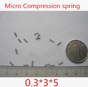 Микро пружины сжатия производство